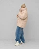 Пуховик жіночий X-Woyz LS-8946-10 56094 M бежевий - зображення 8