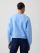 Свитшот на флисе женский GAP 895222578 XL Голубой (1162454895) - изображение 2