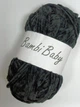 Плюшева пряжа Bambi Babi 01 чорний велюр 100 г/110 м - изображение 2