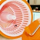 Сушка для салата One Chef Оранжевая из полипропилена на 12 л профессиональная ручная 30х32 см (163-135-105057) - изображение 8