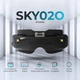 Видеошлем Skyzone SKY02O SteadyView 5.8 ГГц OLED 640×400, 48 каналов, DVR до 64 ГБ, Head Tracker, черный - изображение 2
