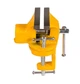 Тиски слесарные поворотные MASTERTOOL, 70 мм. Yellow (07-0203) 4746285 - изображение 1