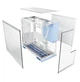 Корпус Geometric Future Model 5F Glass White/Blue (GEO-M5F-WB) - изображение 3