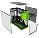 Корпус Geometric Future Model 5 Glass Black/Green (GEO-M5-BNV) - изображение 6