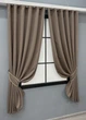 Комплект коротких штор VR-Textil Bagema Rvs № 2069ш Капучино 140х170 см 2 шт (35-0451) - зображення 2