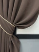 Комплект коротких штор VR-Textil Bagema Rvs № 2070ш Кавовий 130х170 см 2 шт (35-0452) - зображення 4