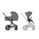 Коляска 2 в 1 Cybex Priam BLK Coconut Brown (526001485) - зображення 2