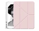 Чохол iPad 10/11 A16 2022-2025 Acrylic Clear Frame Transformer Pen Slot L light pink - зображення 1