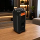 Портативная акустическая система ZXX с Bluetooth 100 Вт, 2 динамика 6.5", RGB-подсветка, FM-радио, караоке с микрофоном, USB/TF/AUX, TWS (4O55-XXZ) - изображение 3