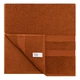 Комплект махровых полотенец ARDESTO Splendid 50х90см, 70х140см, 2 шт, 100% хлопок, цвет терракота - изображение 4
