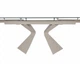 Стол раскладной LAURA CERAMIC 160(240)x90 см закаленное стекло + керамика бежевый матовый - изображение 3