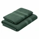 Комплект махровых полотенец ARDESTO Splendid 50х90 см, 70х140 см, 2 шт, 100% хлопок, зеленый цвет - изображение 2