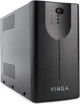ДБЖ Vinga LED 800VA Shuko USB Metal Case (VPE-800MU) - зображення 6