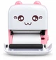Портативный Mini Printer котик Термопринтер ручной Bluetooth Карманная печать Фотопринтер без краски Розовый - изображение 2
