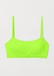 Купальний ліф H&M НМ 5705 EUR 34 зелений неон - зображення 1