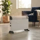 Конвектор электрический Domotec 2000 Вт обогреватель для дома 5–23 м² с регулятором мощности 750–2000 Вт напольный бесшумный отопитель с защитой от перегрева для квартиры офиса помещения - изображение 8