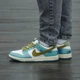 Кросівки Nike SB Dunk Low Reptaile White Blue Olive 44 - зображення 1