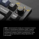 Клавиатура Keychron Q1 QMK HotSwappable Gateron Phantom Red RGB Knob Black (Q1M1_KEYCHRON) - изображение 6