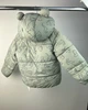 Куртка для хлопчика George, тепла куртка, 12-18 міс., 80-86 см, ментолова з вушками та з динозаврами - изображение 5