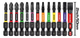 Набір біт комбінований PH, SQ, Torx, SL S2 50 мм 13 шт. (Geinxurn) - зображення 2