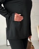Кофта з високим горлом на флісі чорна Merlini Como 110002081 розмір 2XL/3XL - зображення 5