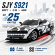 Радіокерована машинка SJY S921 1:16 4WD на пульті керування до 25 км/год, RC дрифт автомобіль, 2 акумулятори, LED-підсвітка, дрифт-шини - зображення 13