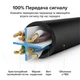 Кабель патч-корд UGREEN NW102 Cat 6 U/UTP Lan Flat Cable 15m (Black) - изображение 5