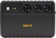 ИБП Gear 600 Вт/1000ВА Black (GU-1000P3) - изображение 1