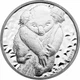 Колекційна срібна монета "Коала" 31,1 2007 рік - зображення 1