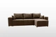 Диван HF Прадо угловой 310х164 см Allure Chocolate (HF598) - изображение 2