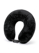 Сумка-подушка для подорожей на шию 79 × 18 см з двома ремінцями чорна (rBPillow-1000) - зображення 2