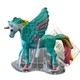 Фігурка крилатого єдинорога Dino Toys зелений, 11×9×5 см - зображення 1