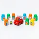 Ігровий набір Пожежна станція з блоками та машинкою, 11 дет., Molto - зображення 7