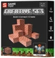 Магнитный конструктор Creative Set Brick 20 эл Пластик красный - изображение 1