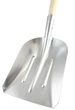 Лопата совковая MASTERTOOL из алюминия, с черенком и ручкой, 280х380х500 мм, 1100 мм (14-6279) 4656204 - изображение 2
