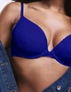 Бюстгальтер push-up кружевной M&S Collection Flexifit на косточках ярко синий 70E (2302) - изображение 3