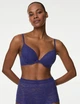 Бюстгальтер push-up кружевной M&S Collection Flexifit на косточках ярко синий 70E (2302) - изображение 6