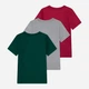 Набор детских футболок 3 шт для мальчика Ralph Lauren 34450821 (S) 134 см Разные цвета (1159863704) - изображение 2