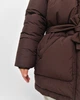 Пуховик для дівчинки X-Woyz DT-8379-26 58150 146 см коричневий - изображение 6