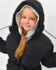 Пуховик для дівчинки X-Woyz DT-8379-8 58149 146 см чорний - изображение 8