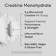 Креатин Sports Research Creatine Monohydrate Micronized 300 г без смаку (USA) креатин моногідрат мікронізований - зображення 3