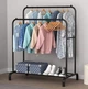 Двойная напольная вешалка Double Floor Hanger 110×54 см с полкой для обуви - изображение 3