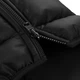 Курточка для собак WAUDOG Re-clothes двостороння, з переробленого поліестеру, M40, A 38-40, B 63-66, C 39-42, чорний - изображение 4