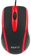 Дротова миша Havit HV-MS753 USB Black/Red - изображение 1