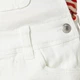 Подростковый летний джинсовый полукомбинезон для девочки Levi's 356175330 146-152 см Белый (1159854358) - изображение 6