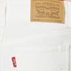 Подростковый летний джинсовый полукомбинезон для девочки Levi's 356175330 146-152 см Белый (1159854358) - изображение 7