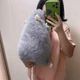 Мягкая плюшевая игрушка крысы с длинным хвостом 90 см серый - изображение 7