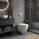 Інсталяція Grohe Rapid SL 38840000 (UA3873200A) з панеллю змиву Skate Cosmopolitan 38732000 + унітаз Devit Aero Rimless 3810830 Vortex Flush з сидінням Soft Close дюропласт - зображення 8