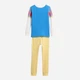Детская пижама для мальчика GAP 76039385 110 см Голубой/Желтый (1159865312) - изображение 2