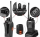 Комплект рацій Baofeng BF-888S 2 шт 5 Вт UHF 400–470 МГц до 5 км з зарядними станціями - зображення 4